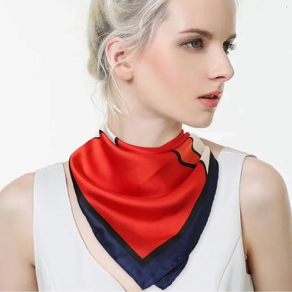 Color block scarf - Picture 3 of 4